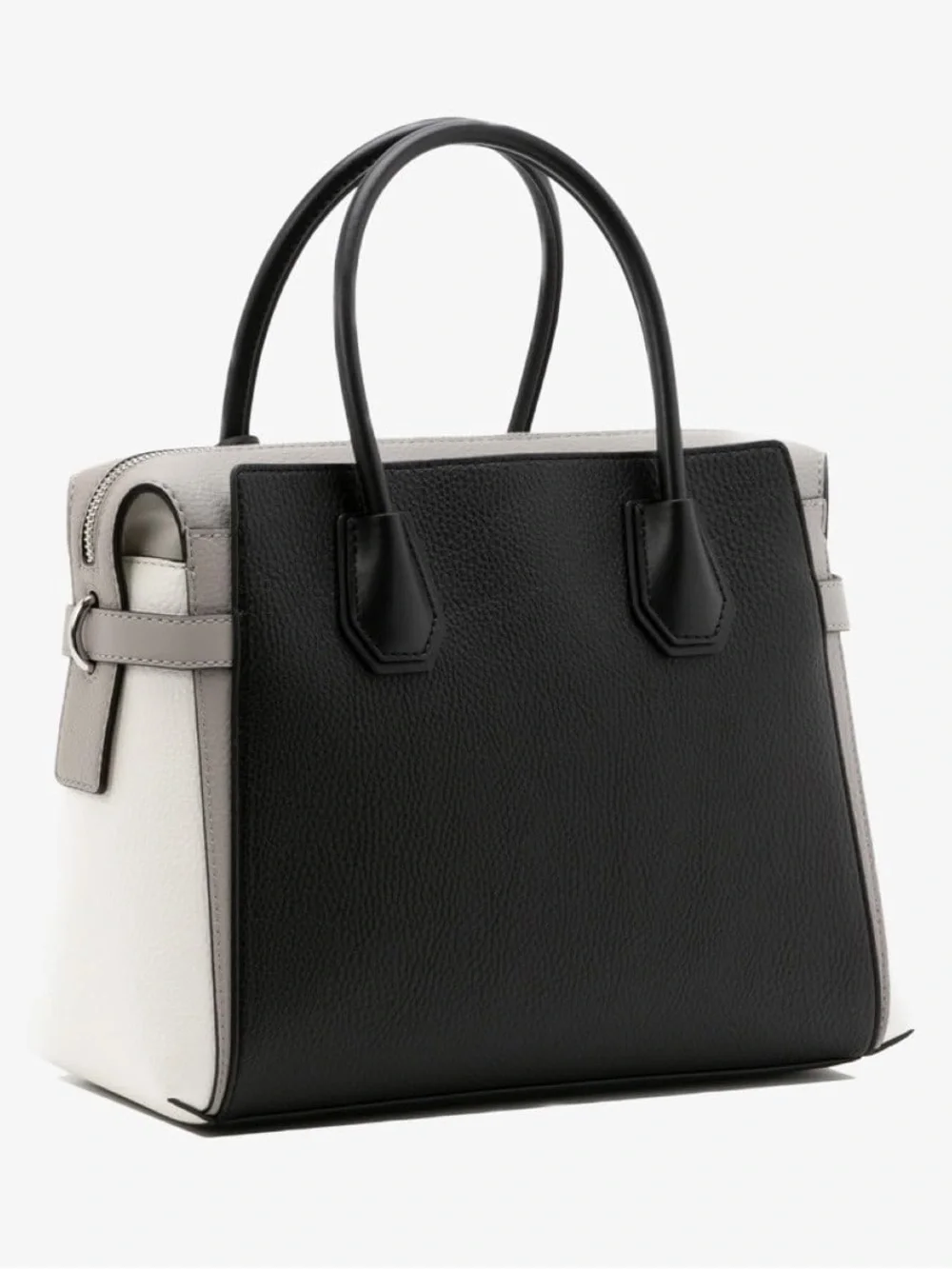 Michael Kors Mercer Medium Color-Block Belted Satchel